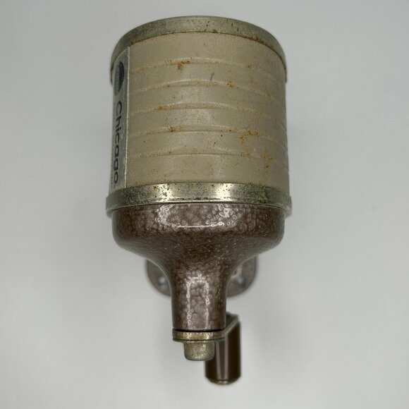 Apsco Chicago Pencil Sharpener Wall Table Mount Vintage - Picture 5 of 6